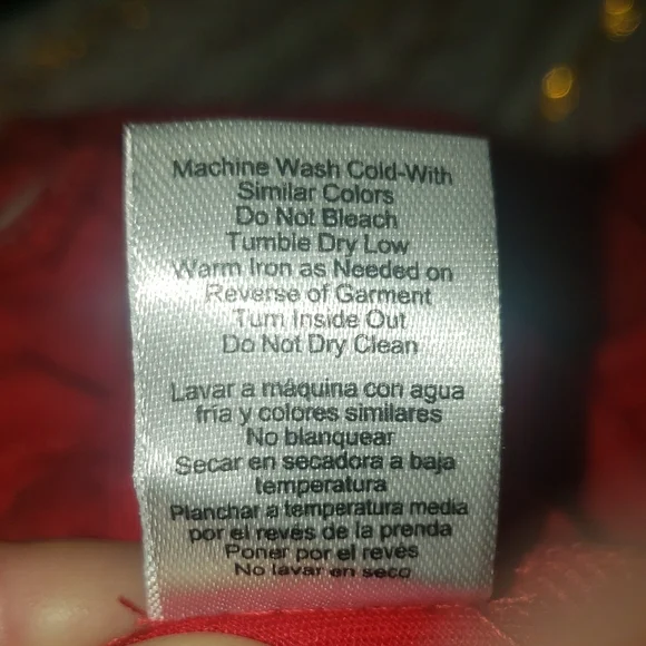 VENUS Red Strapless Jumpsuit - Picture 9 of 14